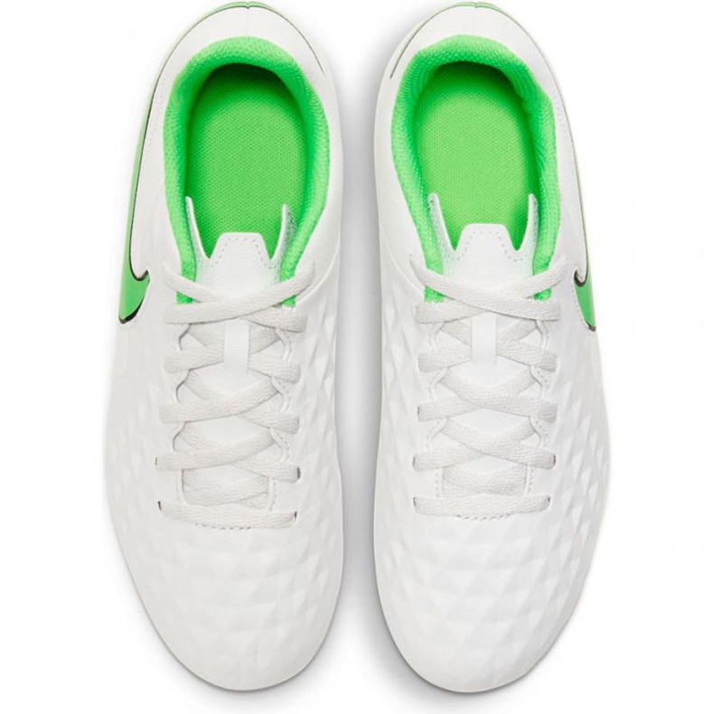 Chuteiras Nike Tiempo Legend 8 Club FG / MG Jr AT5881-030 multicolorido branco 1