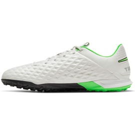 Chuteiras Nike Legend 8 Pro Tf M AT6136 030 branco branco 1