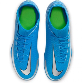 Chuteiras Nike Phantom Gt Club Df FG / MG Jr CW6727-400 multicolorido azul 1