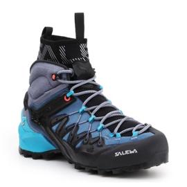 Sapatos de trekking Salewa Ws Wildfire Edge Mid Gtx W 61351-8975 azul 1