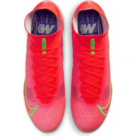 Chuteira Nike Mercurial Superfly 8 Elite SG-PRO Ac M CV0960 600 laranja laranjas e tintos 1