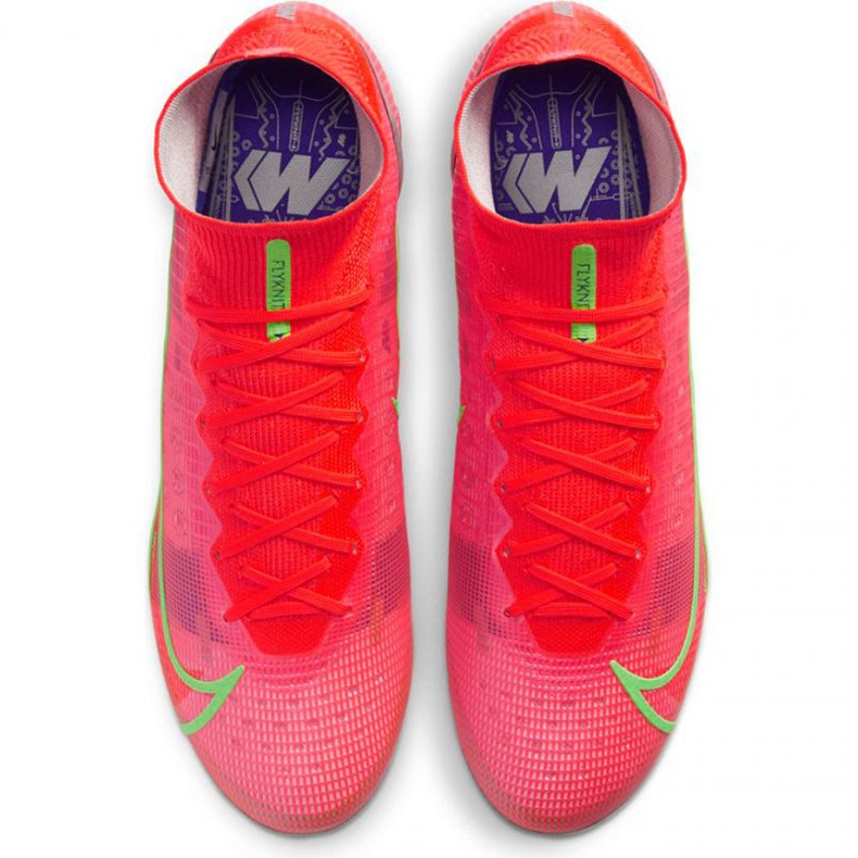 Chuteira Nike Mercurial Superfly 8 Elite SG-PRO Ac M CV0960 600 laranja laranjas e tintos 1