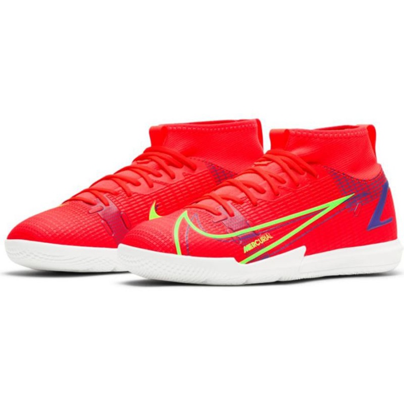 Chuteiras Nike Mercurial Superfly 8 Academy Ic Jr CV0784 600 vermelho laranjas e vermelhos 1