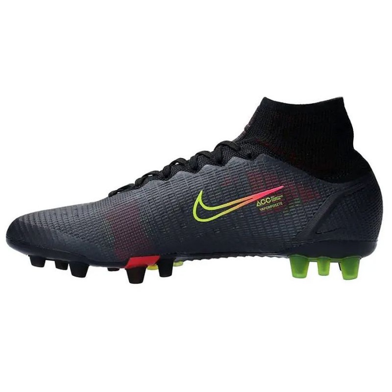 Chuteiras Nike Mercurial Superfly 8 Elite Ag M CV0956 090 multicolorido preto 1