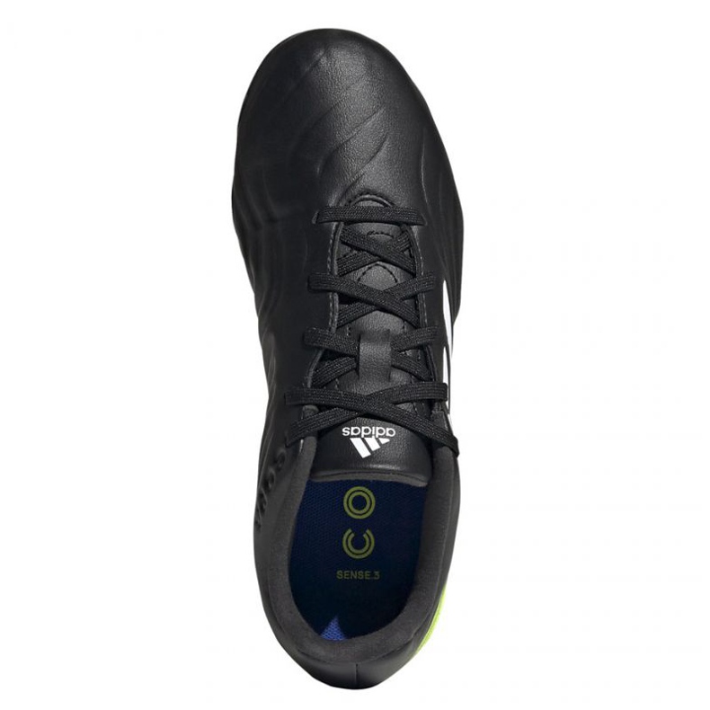 Chuteiras Adidas Copa Sense.3 Fg Jr FX1984 preto preto 1