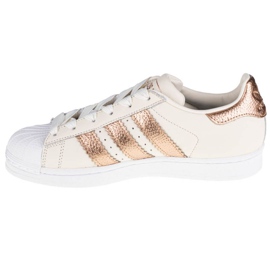 Sapatos Adidas Superstar W CG6449 branco 1