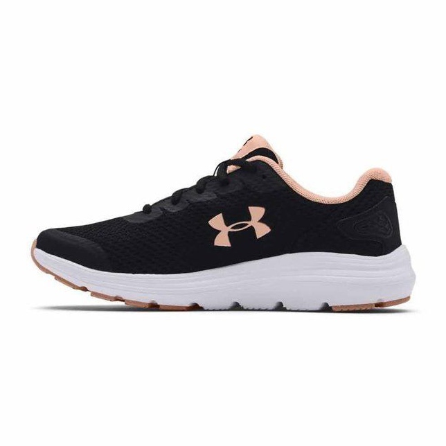 Under Armour Ua W Surge 2 W 3022605-004 sapatos preto rosa 1