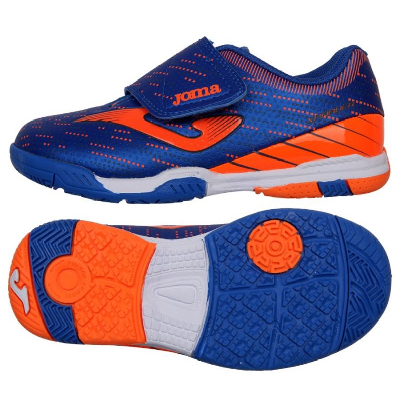 Chuteiras Joma Xpander 2104 In Jr XPJS2104INV azul laranja azul 1