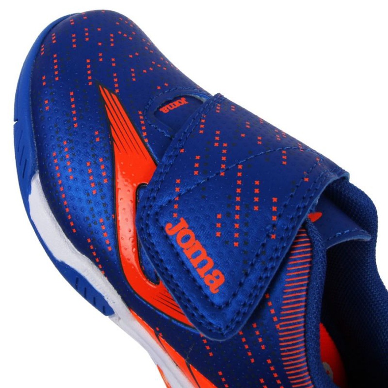 Chuteiras Joma Xpander 2104 In Jr XPJS2104INV azul laranja azul 2