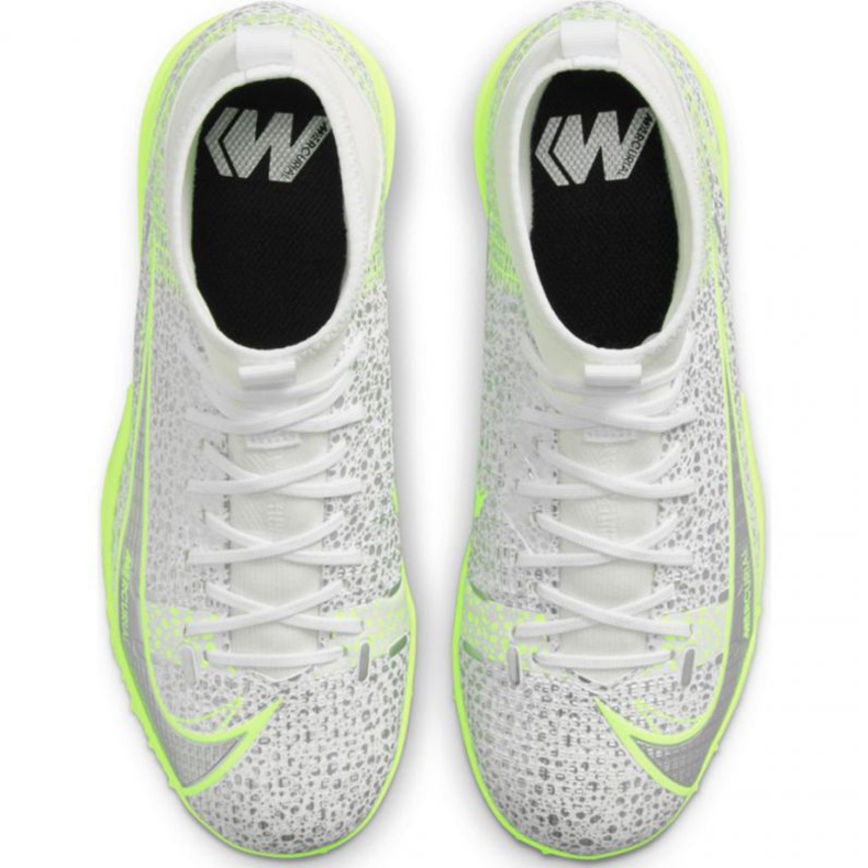 Chuteiras Nike Mercurial Superfly 8 Academy Tf Jr CV0789-107 cinza prata 1 Chuteiras Nike Mercurial Superfly 8 Academy Tf Jr CV0789-107 cinza prata 1