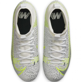 Nike Mercurial Superfly 8 Academy FG / MG Jr CV1127 107 chuteiras cinza prata 1