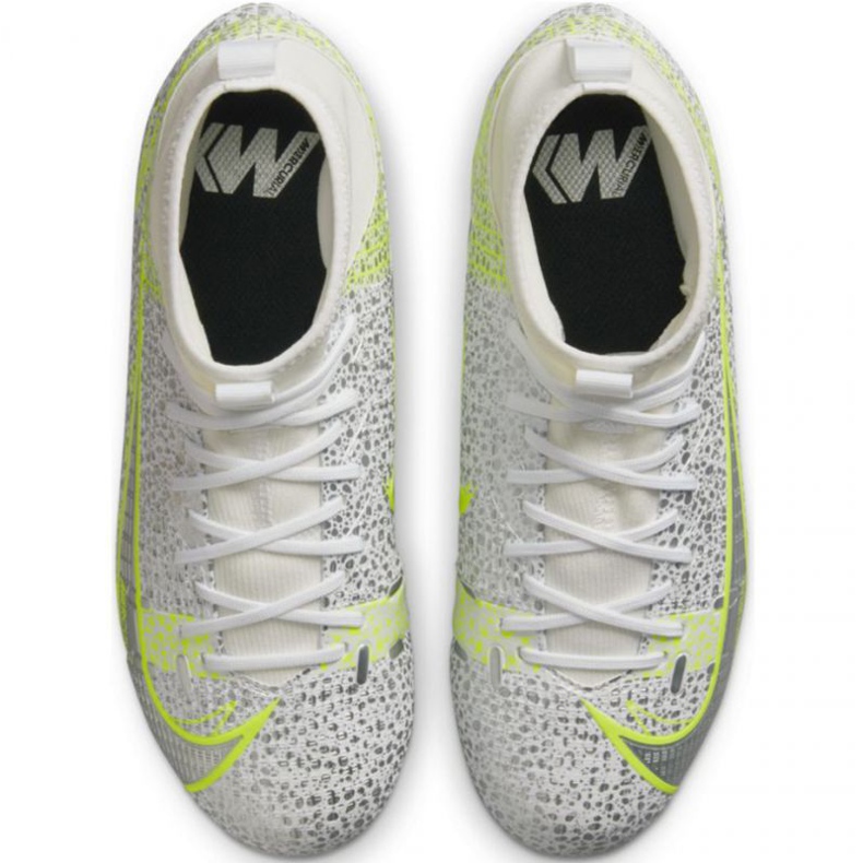 Nike Mercurial Superfly 8 Academy FG / MG Jr CV1127 107 chuteiras cinza prata 1