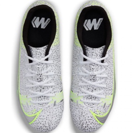 Nike Mercurial Vapor 14 Academy FG / MG Jr CV0811 107 chuteiras cinza prata 1