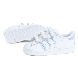 Tênis Adidas Superstar Cf I Jr FV3657 branco 1
