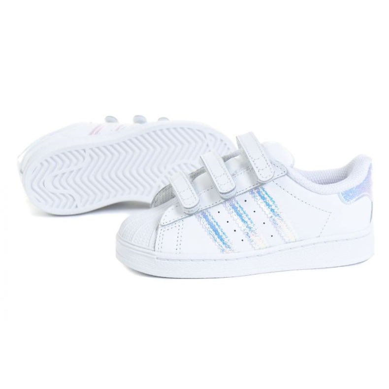 Tênis Adidas Superstar Cf I Jr FV3657 branco 1