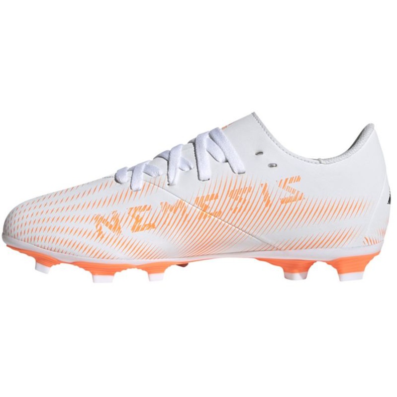 Chuteiras Adidas Nemeziz.4 FxG Jr FW7363 multicolorido branco 1