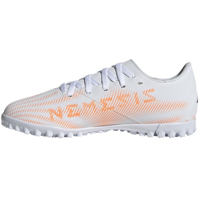 Chuteiras Adidas Nemeziz.4 Tf Jr FW7359 multicolorido branco 1