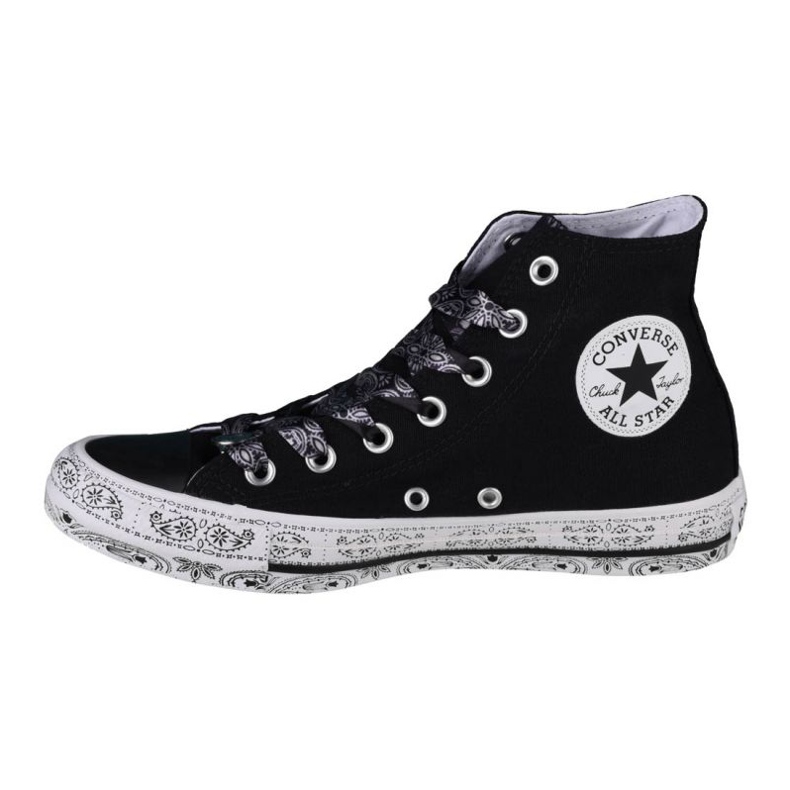 Tênis Converse X Miley Cyrus Chuck Taylor Hi All Star 162234C preto 1