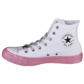 Converse X Miley Cyrus Chuck Taylor Hi All Star W 162239C branco 1
