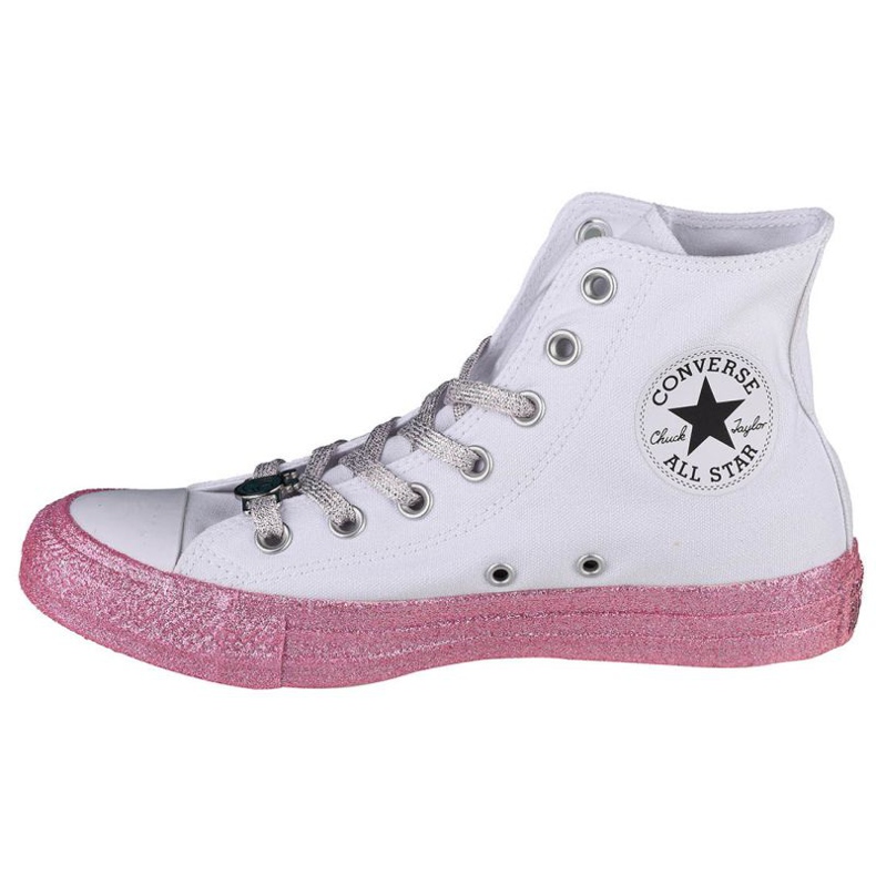 Converse X Miley Cyrus Chuck Taylor Hi All Star W 162239C branco 1
