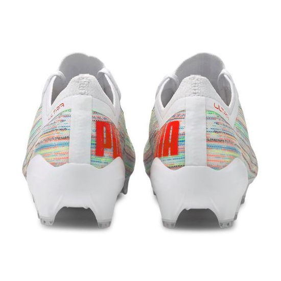 Botas de futebol Puma Ultra 1.2 Fg / Ag M 106299-04 multicolorido branco 1