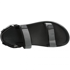 Sandálias 4F H4L21 M SAM001 25S preto cinza 1