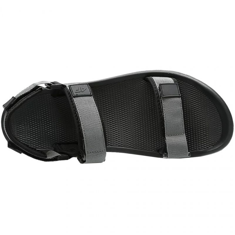 Sandálias 4F H4L21 M SAM001 25S preto cinza 1