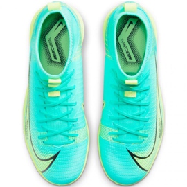 Chuteira Nike Mercurial Superfly 8 Academy Tf Jr CV0789 403 multicolorido azul 1