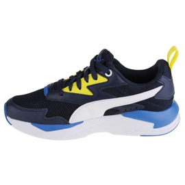 Puma X-Ray Lite W 374393 10 branco azul marinho amarelo 1