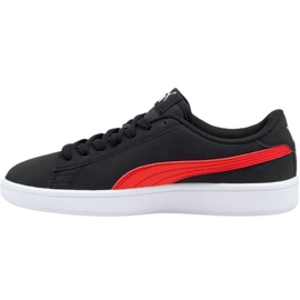 Sapatos Puma Smash v2 Buck Jr 365182 26 preto 1 Sapatos Puma Smash v2 Buck Jr 365182 26 preto 1