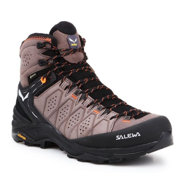 Sapatos Salewa Ms Alp Trainer 2 Mid Gtx 61382-7512 bege 1