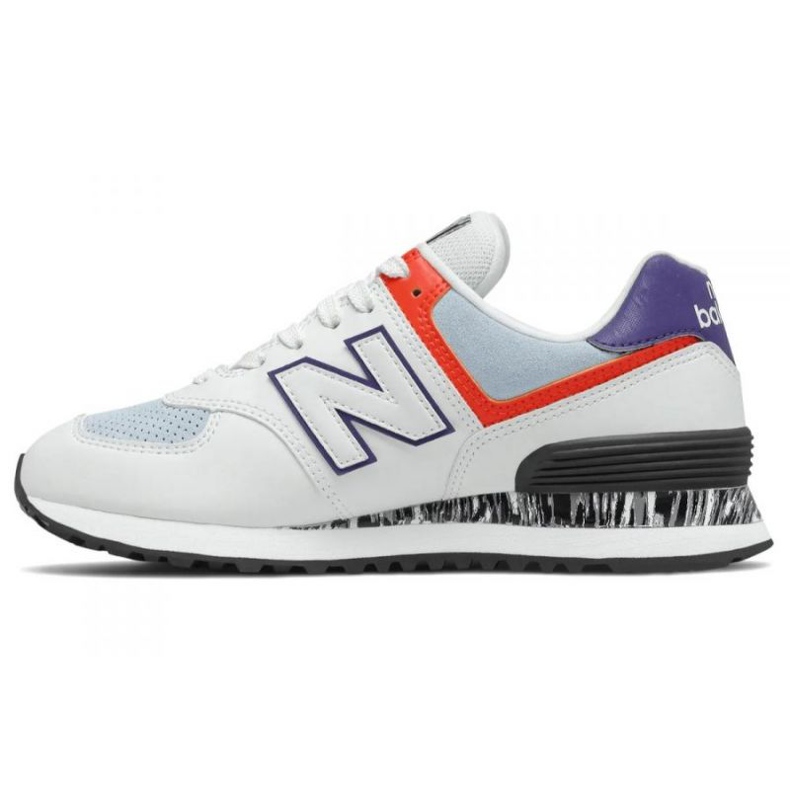 New Balance Novo saldo W WL574CS2 branco cinza multicolorido 1