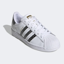 Sapatos Adidas Originals Superstar Snakeskin W FV3294 branco 1