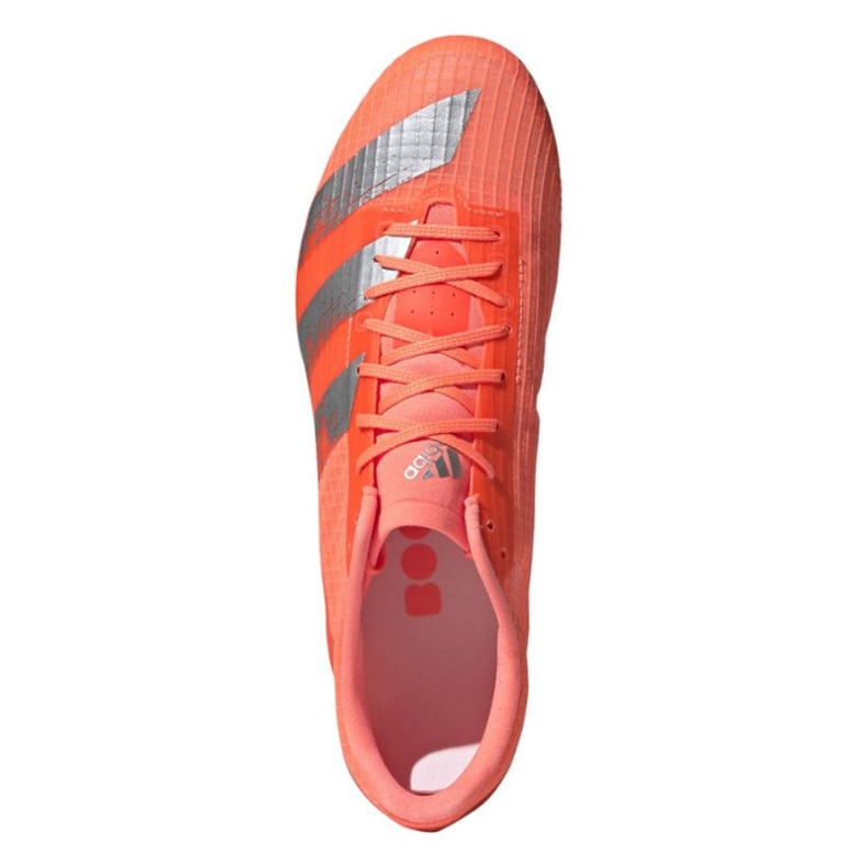 Adidas Adizero Md Spikes EE4605 tênis de corrida rosa 2