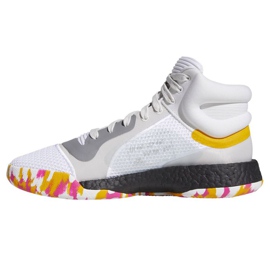 Tênis de basquete Adidas Marquee Boost M G26212 multicolorido branco 1