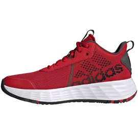 Sapatos Adidas Ownthegame Sho M H00466 preto vermelho 1