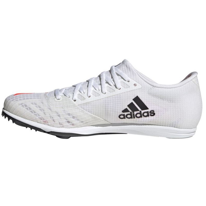 Picos de corrida Adidas Distancestar W FY4095 branco 1