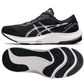 ASICS gel Pulse Recording Shoes 13 1011b175 002 Black branco 1