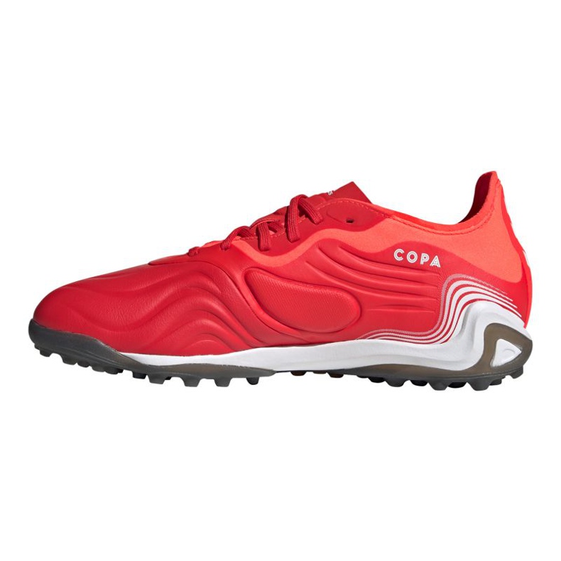Chuteiras Adidas Copa Sense.1 Tf M FY6199 vermelho laranjas e vermelhos 1