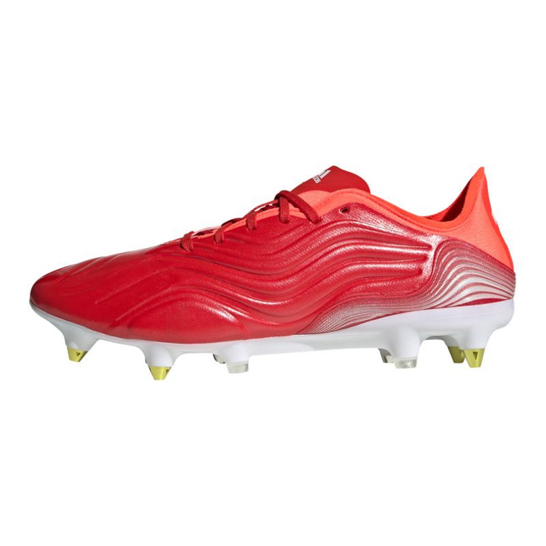 Chuteiras Adidas Copa Sense.1 Sg M FY6201 vermelho laranjas e vermelhos 1