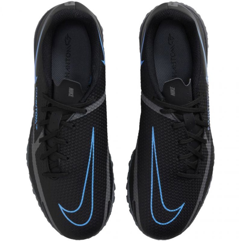 Chuteiras Nike Phantom GT2 Academy Tf Jr DC0817 004 preto preto 1