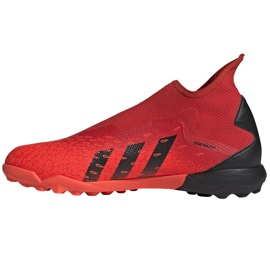 Chuteiras Adidas Predator Freak.3 Ll Tf M FY6300 multicolorido laranjas e vermelhos 1