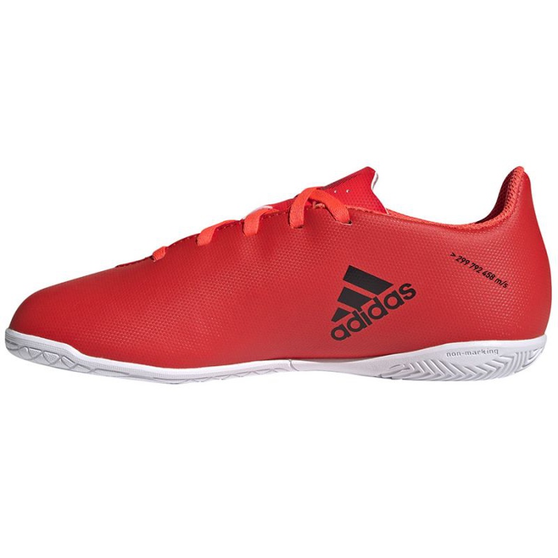 Chuteiras Adidas X Speedflow.4 In Jr FY3331 multicolorido laranjas e vermelhos 1