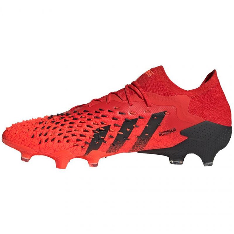 Chuteiras Adidas Predator Freak.1 Ll Fg M FY6266 vermelho laranjas e vermelhos 1