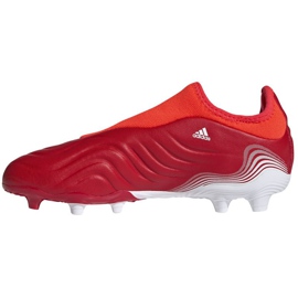 Chuteiras Adidas Copa Sense.3 Ll Fg Jr FY6156 vermelho laranjas e tintos 1