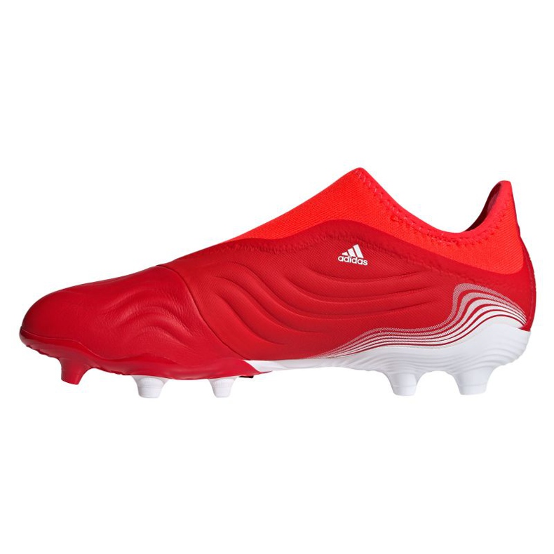 Chuteiras Adidas Copa Sense.3 Ll Fg M FY6172 multicolorido laranjas e vermelhos 1