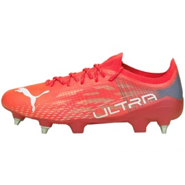 Chuteira Puma Ultra 1.3 MxSG M 106513 01 vermelho laranjas e vermelhos 1