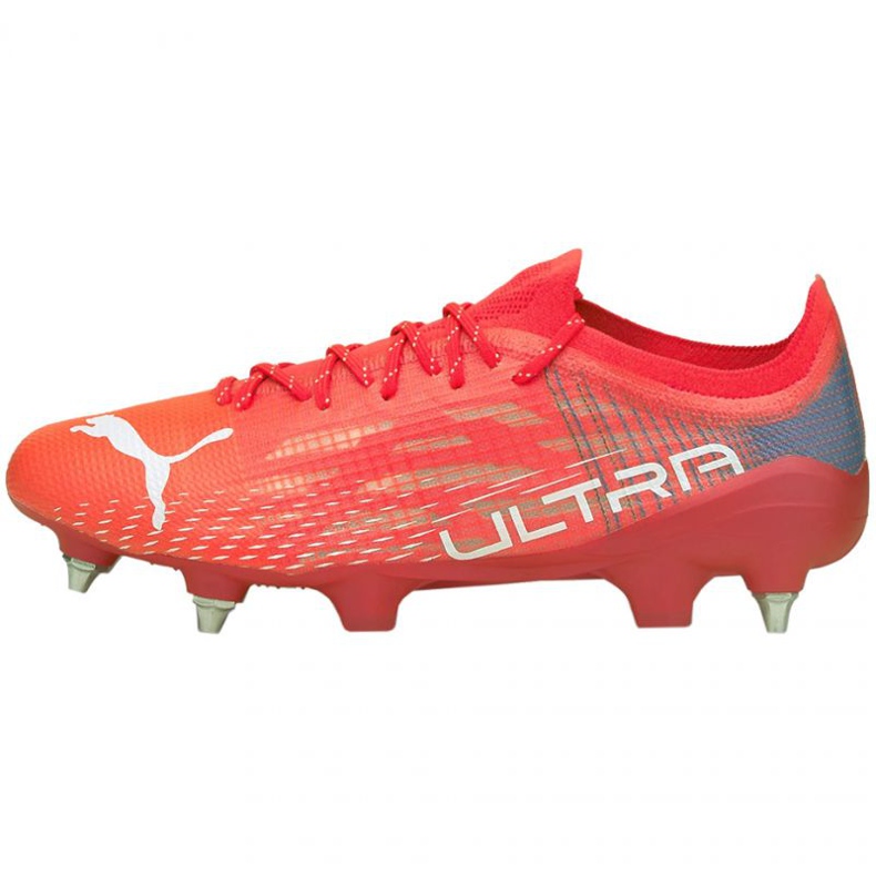 Chuteira Puma Ultra 1.3 MxSG M 106513 01 vermelho laranjas e vermelhos 1