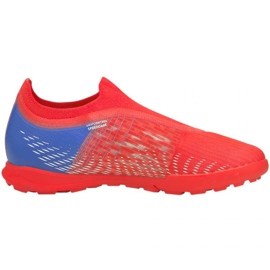 Chuteiras Puma Ultra 3.3 Tt Jr 106531 01 vermelho laranjas e vermelhos 1