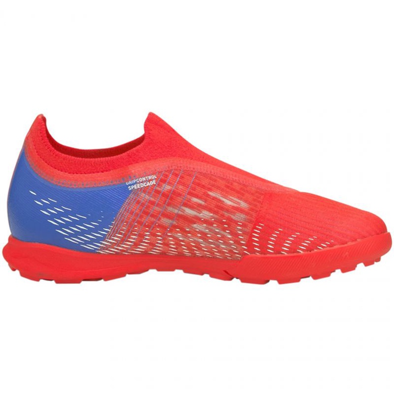 Chuteiras Puma Ultra 3.3 Tt Jr 106531 01 vermelho laranjas e vermelhos 1